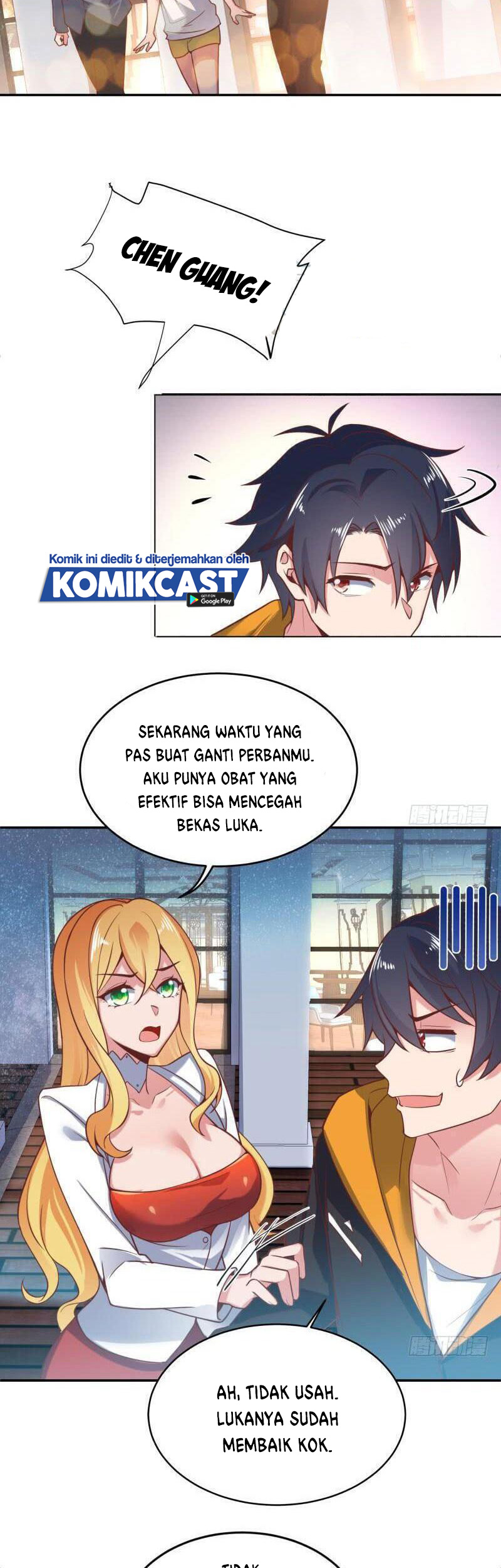 Carrying The Goddess Along Chapter 46 Gambar 22